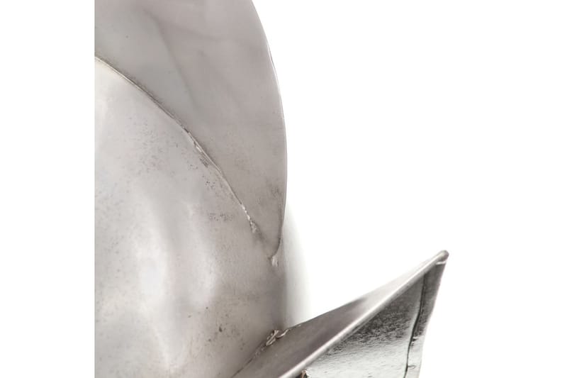 Medeltid riddarhjälm för LARP silver stål - Dekoration & inredningsdetaljer