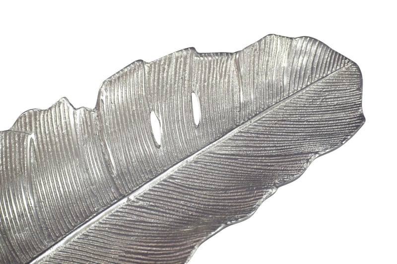 Navora Dekorationsskål Blad i aluminium - Silver - Inredning - Dekoration & inredningsdetaljer