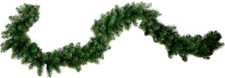 Nebraska Girland 500 cm - grön - Inredning - Konstgjorda växter & plastväxter