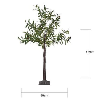 Olivec Dekorationsträd 80 cm - grön - Inredning - Konstgjorda växter & plastväxter