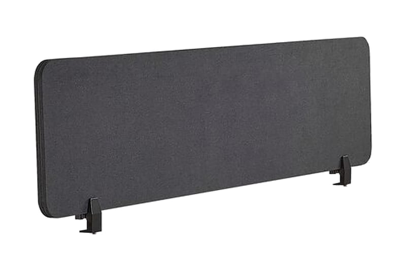 Avskärmning för skrivbord 180x40 cm grå WALLY - Grå - Inredning - Rumsavdelare - Avskärmning skrivbord