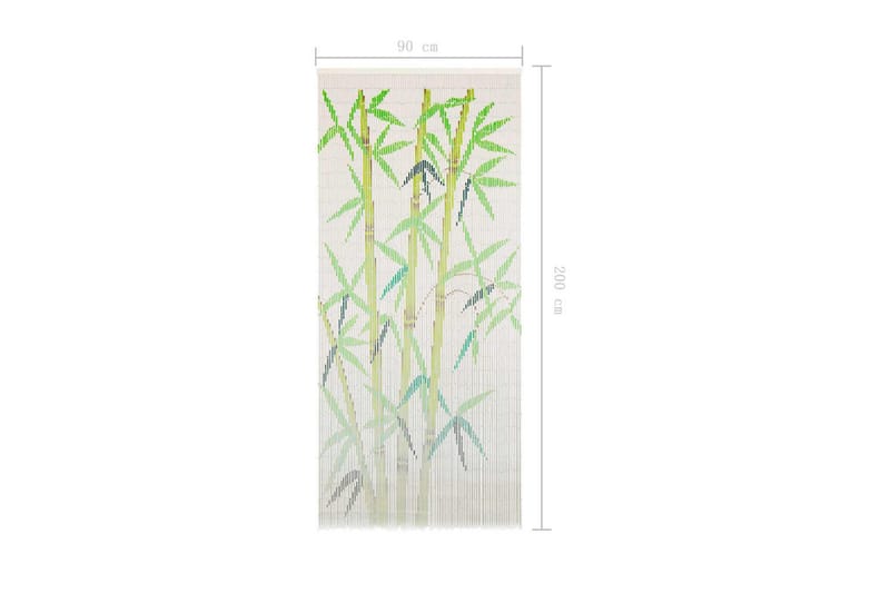 Dörrdraperi i bambu 90x200 cm - Flerfärgad - Inredning - Rumsavdelare