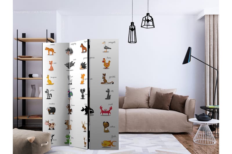 Kadira Rumsavdelare 135x172 cm - Artgeist sp. z o. o. - Inredning - Rumsavdelare - Vikskärm