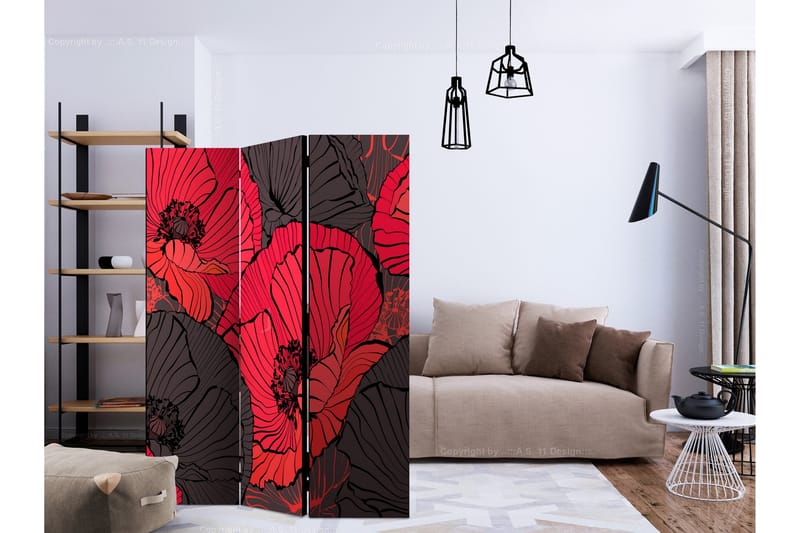 Kadira Rumsavdelare 135x172 cm - Inredning - Rumsavdelare - Vikskärm