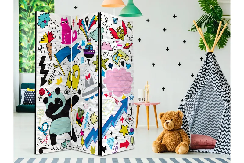 Kadira Rumsavdelare 135x172 cm - Inredning - Rumsavdelare - Vikskärm