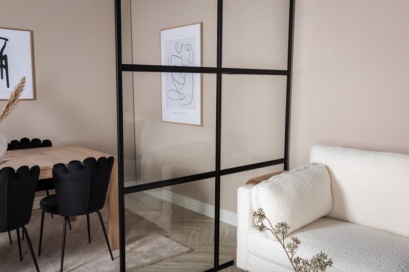 Leif Skärmvägg 150 cm - Svart - Inredning - Rumsavdelare - Skärmvägg