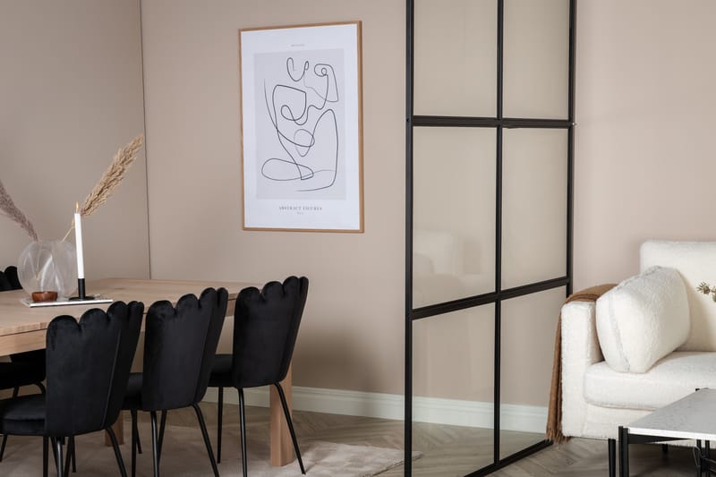 Leif Skärmvägg 150 cm - Svart - Inredning - Rumsavdelare - Skärmvägg