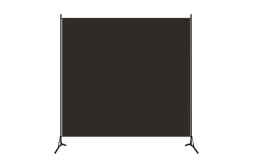 Rumsavdelare 1 panel brun 175x180 cm