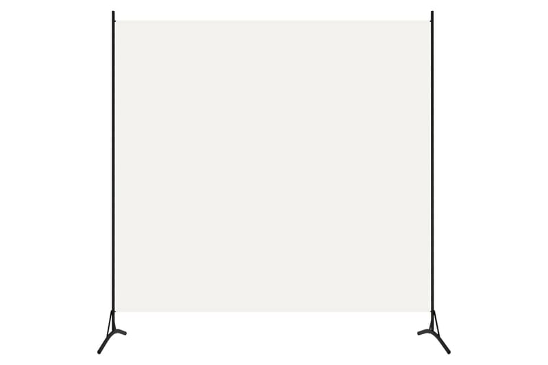 Rumsavdelare 1 panel gräddvit 175x180 cm - Vit - Inredning - Rumsavdelare - Skärmvägg