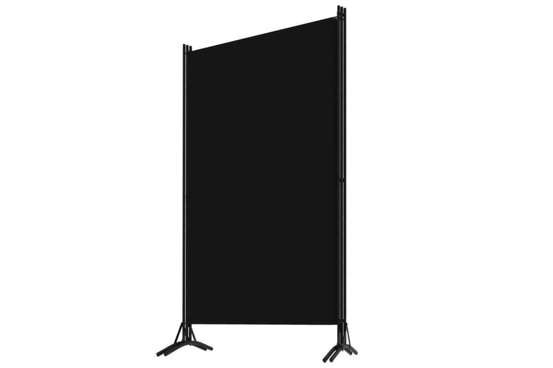 Rumsavdelare 3 paneler svart 260x180 cm - Svart - Inredning - Rumsavdelare - Skärmvägg