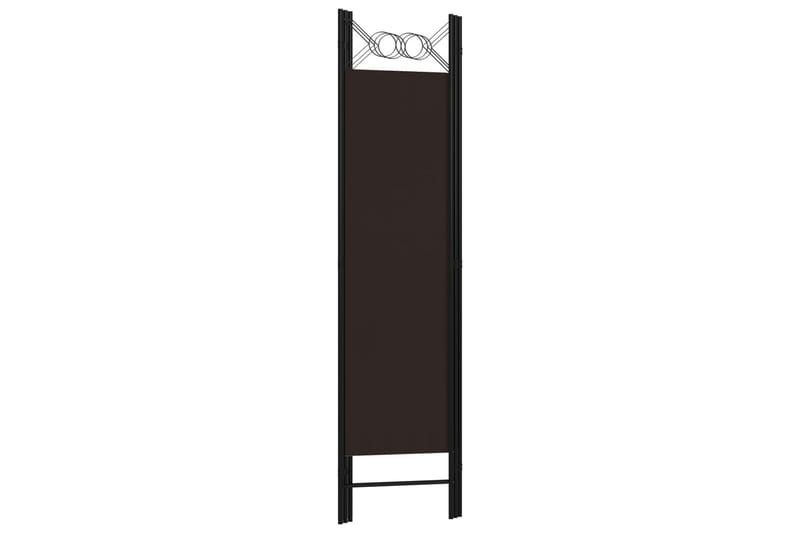 Rumsavdelare 3 paneler brun 120x180 cm - Brun - Inredning - Rumsavdelare - Skärmvägg