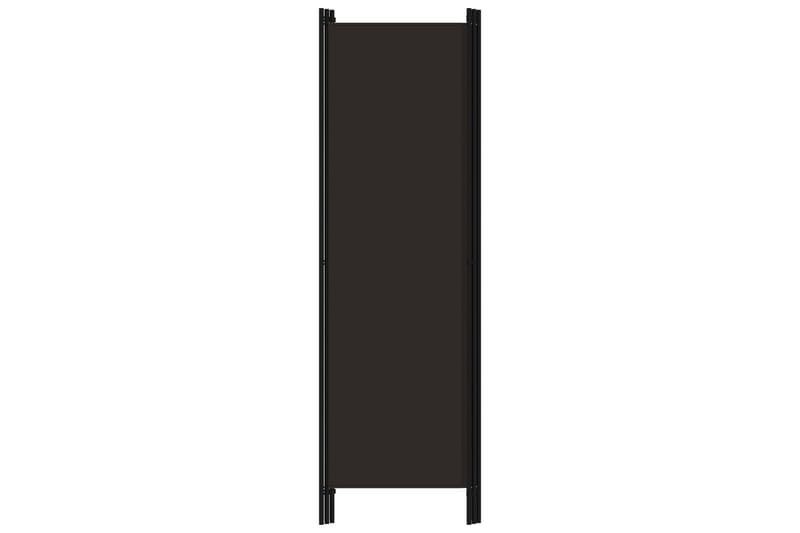 Rumsavdelare 3 paneler brun 150x180 cm - Brun - Inredning - Rumsavdelare - Skärmvägg