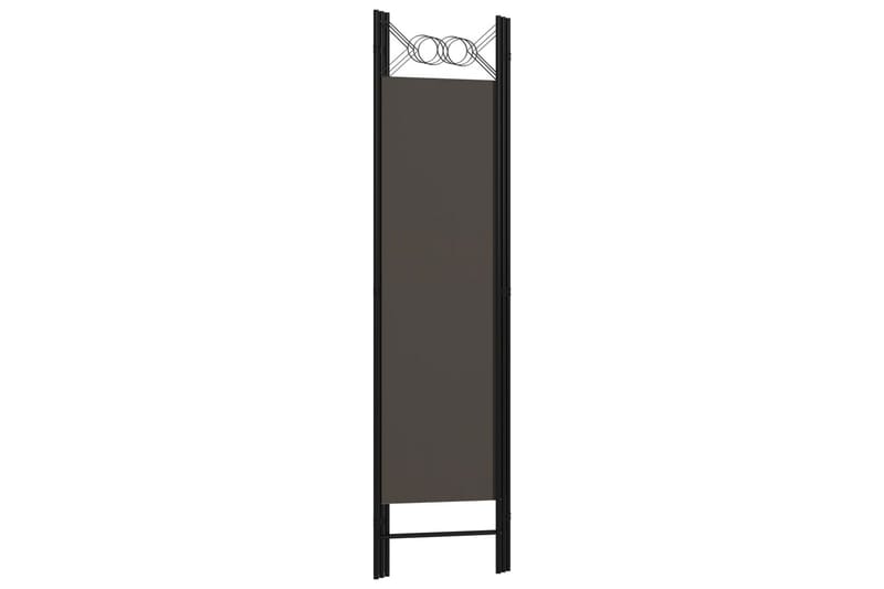 Rumsavdelare 3 paneler antracit 120x180 cm - Grå - Inredning - Rumsavdelare - Skärmvägg