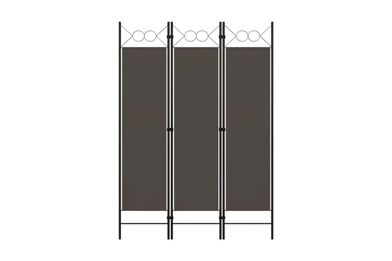 Rumsavdelare 3 paneler antracit 120x180 cm - Grå - Inredning - Rumsavdelare - Skärmvägg