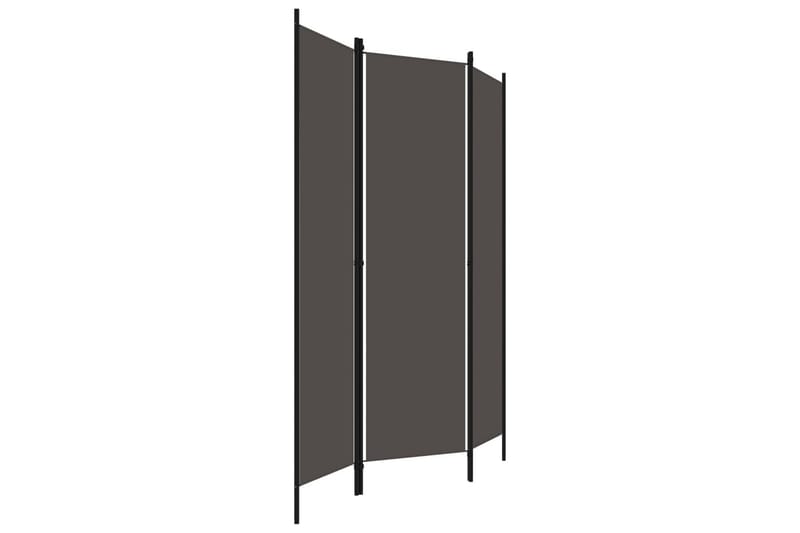 Rumsavdelare 3 paneler antracit 150x180 cm - Grå - Inredning - Rumsavdelare - Skärmvägg