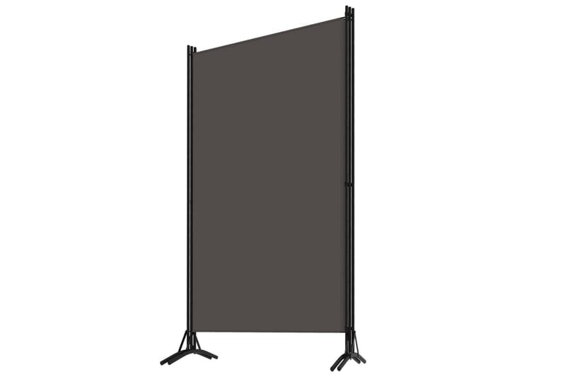 Rumsavdelare 3 paneler antracit 260x180 cm - Grå - Inredning - Rumsavdelare - Skärmvägg