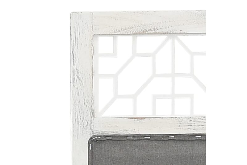 Rumsavdelare 3 paneler grå 105x165 cm tyg - Grå - Skärmvägg - Rumsavdelare