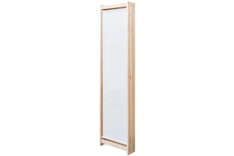 Rumsavdelare 3 paneler gräddvit 120x170x4 cm tyg - Vit - Inredning - Rumsavdelare - Skärmvägg