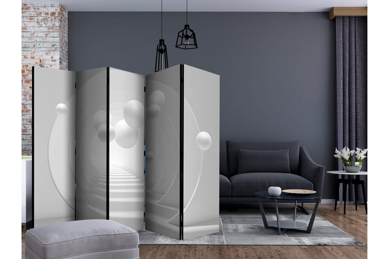 Rumsavdelare - 3D Tunnel II 225x172 - Artgeist sp. z o. o. - Inredning - Rumsavdelare - Vikskärm