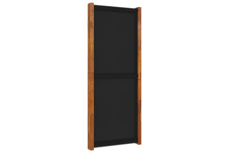Rumsavdelare 4 paneler svart 280x180 cm - Svart - Inredning - Rumsavdelare - Skärmvägg