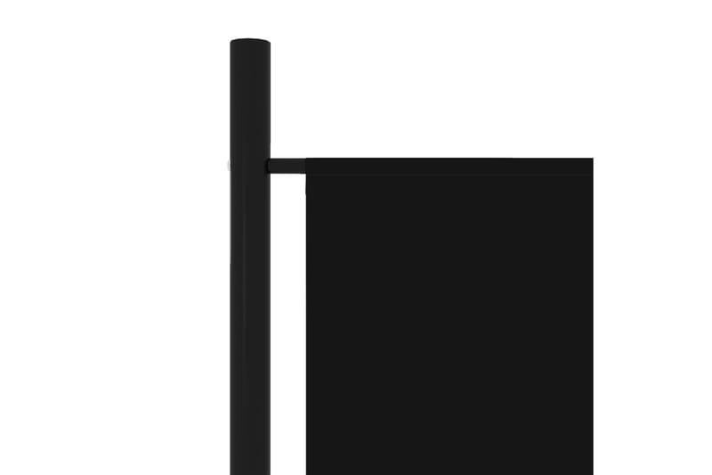 Rumsavdelare 5 paneler svart 250x180 cm - Svart - Inredning - Rumsavdelare - Skärmvägg