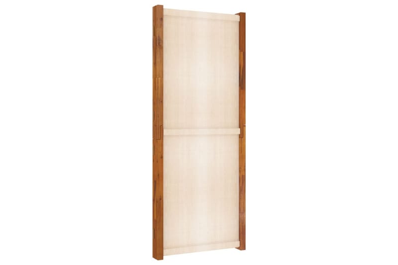 Rumsavdelare 5 paneler gräddvit 350x180 cm - Kräm - Inredning - Rumsavdelare - Skärmvägg
