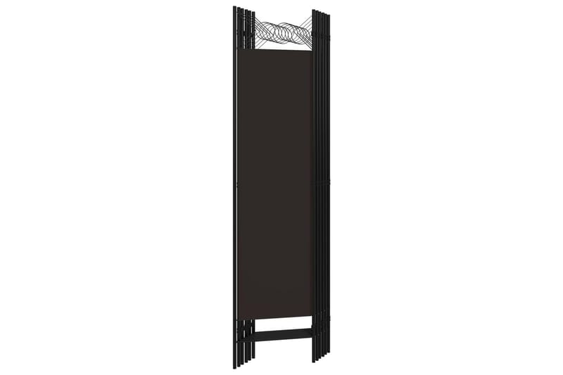 Rumsavdelare 6 paneler brun 240x180 cm - Brun - Inredning - Rumsavdelare - Skärmvägg