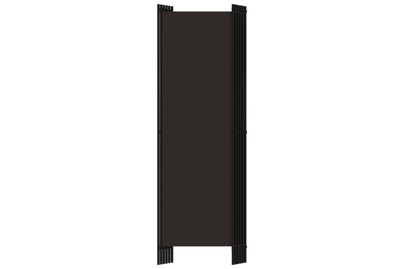 Rumsavdelare 6 paneler brun 300x180 cm - Brun - Inredning - Rumsavdelare - Skärmvägg