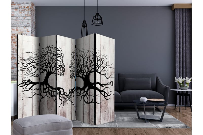 Rumsavdelare - A Kiss of a Trees II 225x172 - Artgeist sp. z o. o. - Inredning - Rumsavdelare - Vikskärm