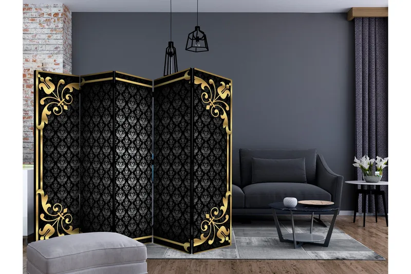 Rumsavdelare - A little bit of luxury II 225x172 - Artgeist sp. z o. o. - Inredning - Rumsavdelare - Vikskärm
