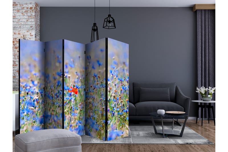Rumsavdelare A Sky-Colored Meadow 225x172 cm - Artgeist sp. z o. o. - Inredning - Rumsavdelare - Vikskärm