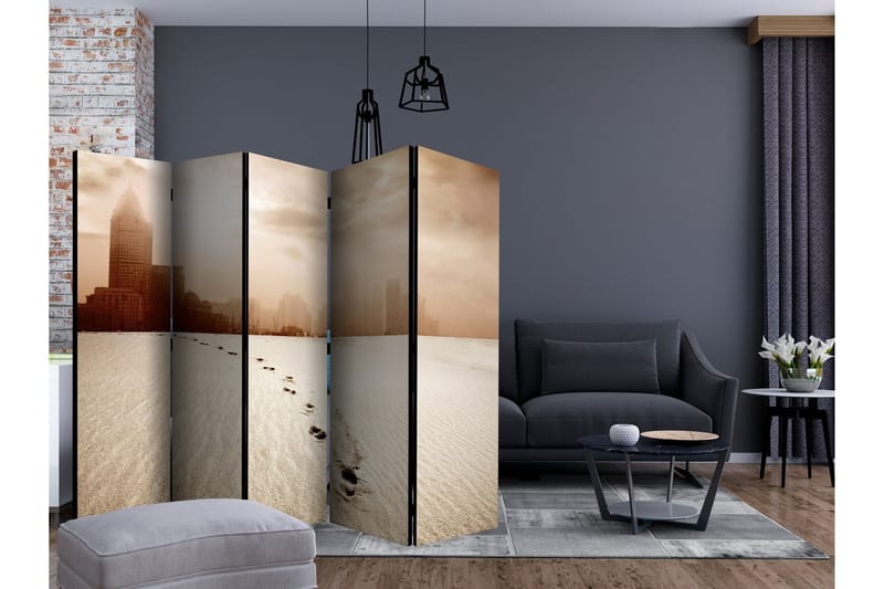 Rumsavdelare - A path to a big city II 225x172 - Artgeist sp. z o. o. - Inredning - Rumsavdelare - Vikskärm