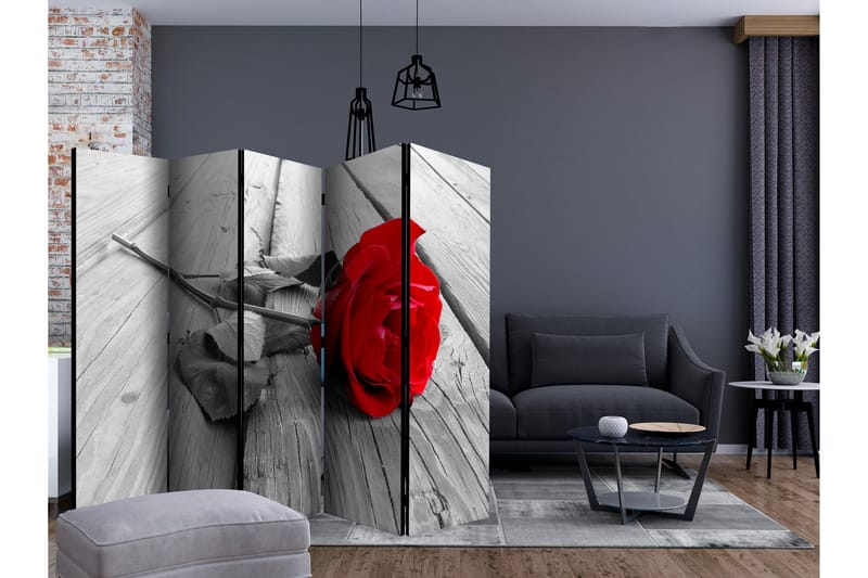 Rumsavdelare - Abandoned Rose II 225x172 - Artgeist sp. z o. o. - Inredning - Rumsavdelare - Vikskärm