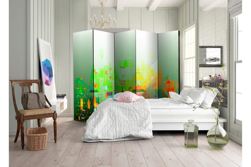 Rumsavdelare Abstract City 225x172 - Artgeist sp. z o. o. - Inredning - Rumsavdelare - Vikskärm