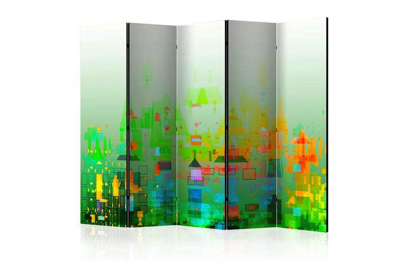 Rumsavdelare Abstract City 225x172 - Artgeist sp. z o. o. - Inredning - Rumsavdelare - Vikskärm