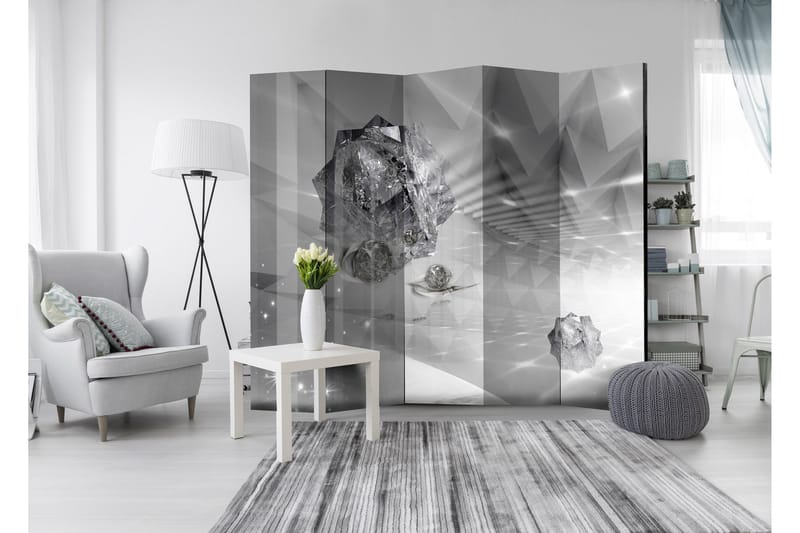 Rumsavdelare Abstract Greyness 225x172 - Artgeist sp. z o. o. - Inredning - Rumsavdelare - Vikskärm
