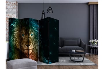 Rumsavdelare - Abstract lion... II 225x172 - Artgeist sp. z o. o. - Inredning - Rumsavdelare - Vikskärm