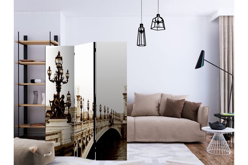 Rumsavdelare - Alexander III Bridge, Paris 135x172 - Artgeist sp. z o. o. - Inredning - Rumsavdelare - Vikskärm