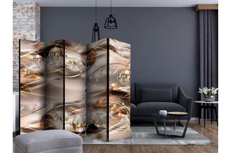 Rumsavdelare - Amber Constellation II 225x172 - Artgeist sp. z o. o. - Inredning - Rumsavdelare - Vikskärm