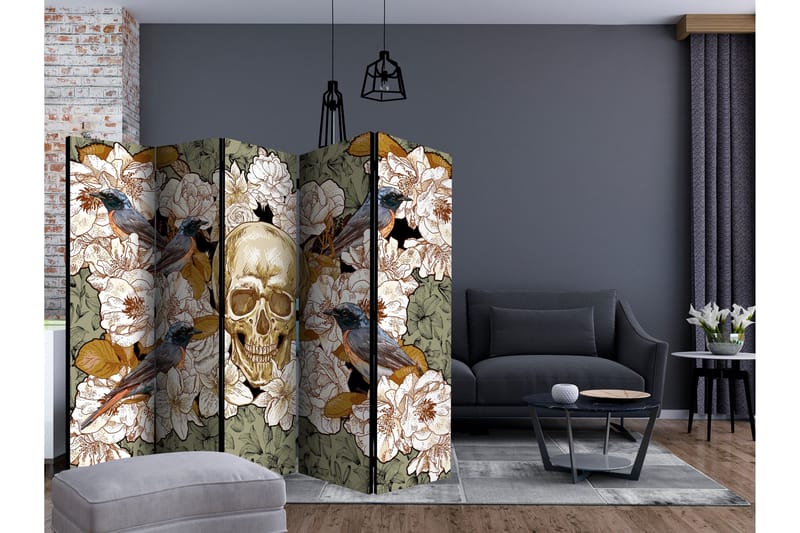 Rumsavdelare - Among flowers II 225x172 - Artgeist sp. z o. o. - Inredning - Rumsavdelare - Vikskärm