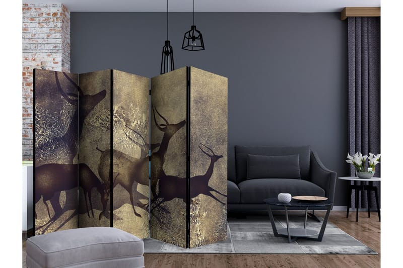 Rumsavdelare - Antelopes II 225x172 - Artgeist sp. z o. o. - Inredning - Rumsavdelare - Vikskärm