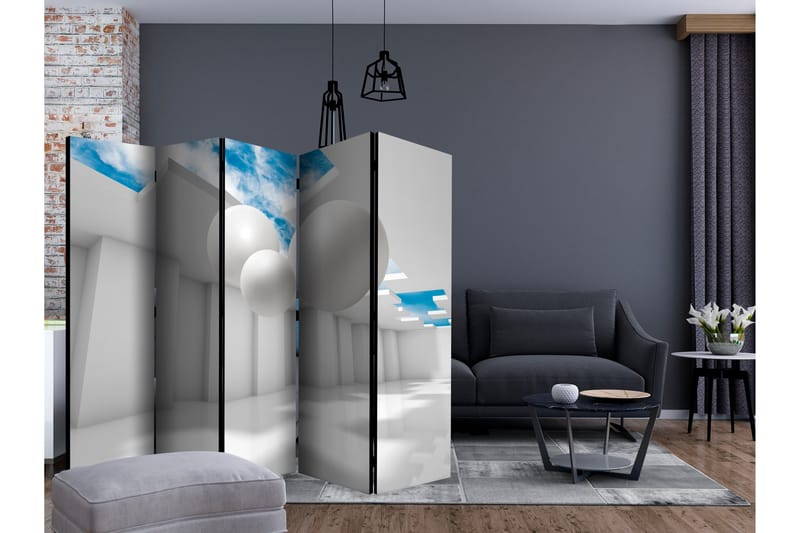 Rumsavdelare - Architecture of the Future II 225x172 - Artgeist sp. z o. o. - Inredning - Rumsavdelare - Vikskärm
