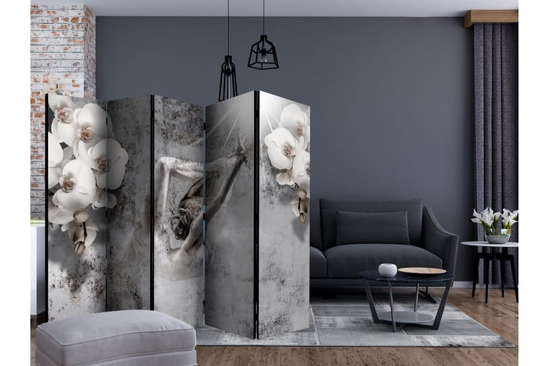 Rumsavdelare - Arrangement with orchid II 225x172 - Artgeist sp. z o. o. - Inredning - Rumsavdelare - Vikskärm