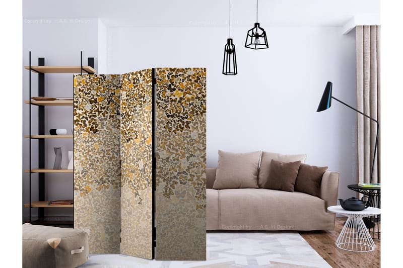 Rumsavdelare Art and Butterflies 135x172 cm - Artgeist sp. z o. o. - Inredning - Rumsavdelare - Vikskärm