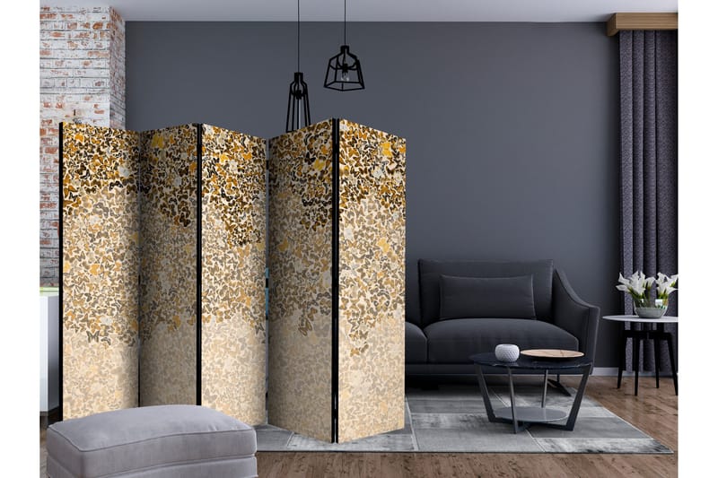 Rumsavdelare Art and Butterflies II 225x172 cm - Artgeist sp. z o. o. - Inredning - Rumsavdelare - Vikskärm