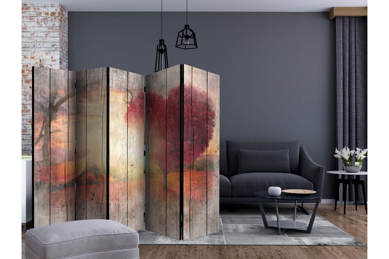 Rumsavdelare - Autumnal Love II 225x172 - Artgeist sp. z o. o. - Inredning - Rumsavdelare - Vikskärm