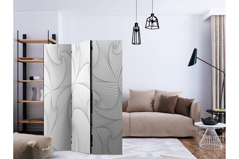 Rumsavdelare - Avantgarde Fan 135x172 - Artgeist sp. z o. o. - Inredning - Rumsavdelare - Vikskärm
