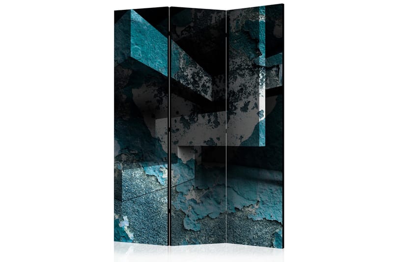 Rumsavdelare - Azure Geometry 135x172 - Artgeist sp. z o. o. - Inredning - Rumsavdelare - Vikskärm
