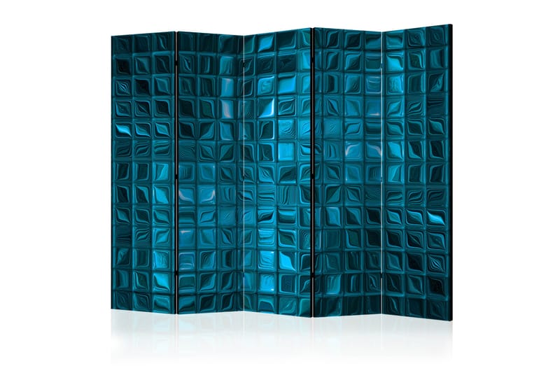 Rumsavdelare - Azure Mosaic II 225x172 - Artgeist sp. z o. o. - Inredning - Rumsavdelare - Vikskärm