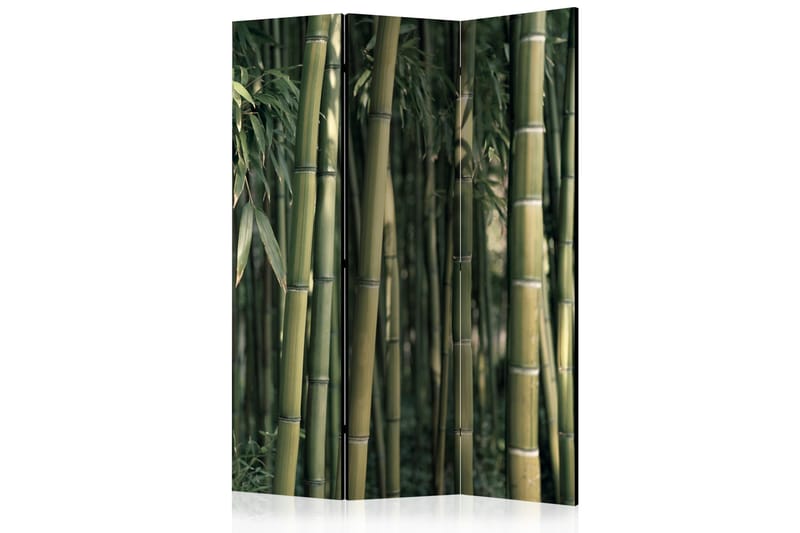 Rumsavdelare - Bamboo Exotic 135x172 - Artgeist sp. z o. o. - Vikskärm - Rumsavdelare